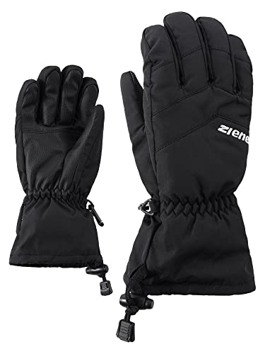 Ziener Kinder LETT AS glove junior Ski-Handschuhe / Wintersport | wasserdicht atmungsaktiv, black, 6 von Ziener