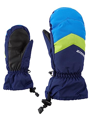 Ziener Kinder LETTERO Ski-Fäustling/Wintersport | wasserdicht atmungsaktiv, navy, 5 von Ziener