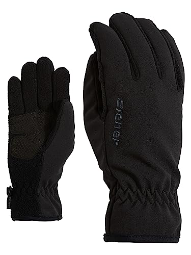 Ziener Kinder LIMPORT Funktions- / Outdoor-Handschuhe | Winddicht atmungsaktiv, black, 7 von Ziener