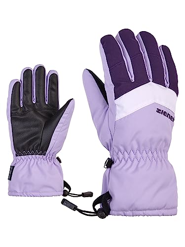 Ziener Kinder LETT AS glove junior Ski-Handschuhe / Wintersport | wasserdicht atmungsaktiv, sweet lilac, 6,5 von Ziener