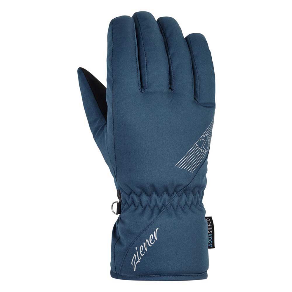 Ziener Korena As Gloves Blau 7.5 Frau von Ziener