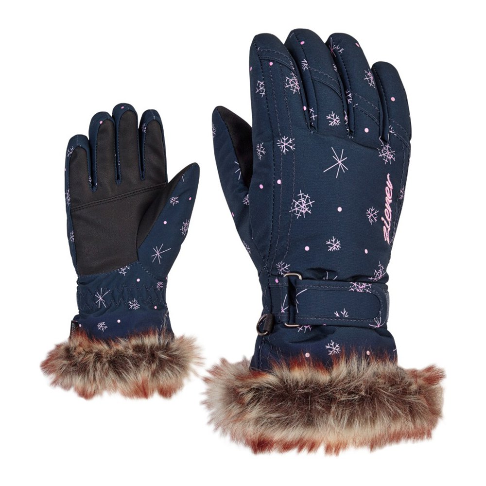 Ziener Lim Girl Gloves Blau 4.5 Junge von Ziener