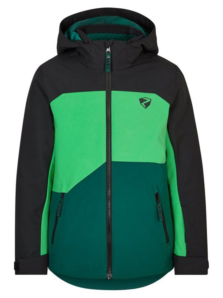 Ziener Skijacke ANDERL jun (jacket ski) deep green von Ziener