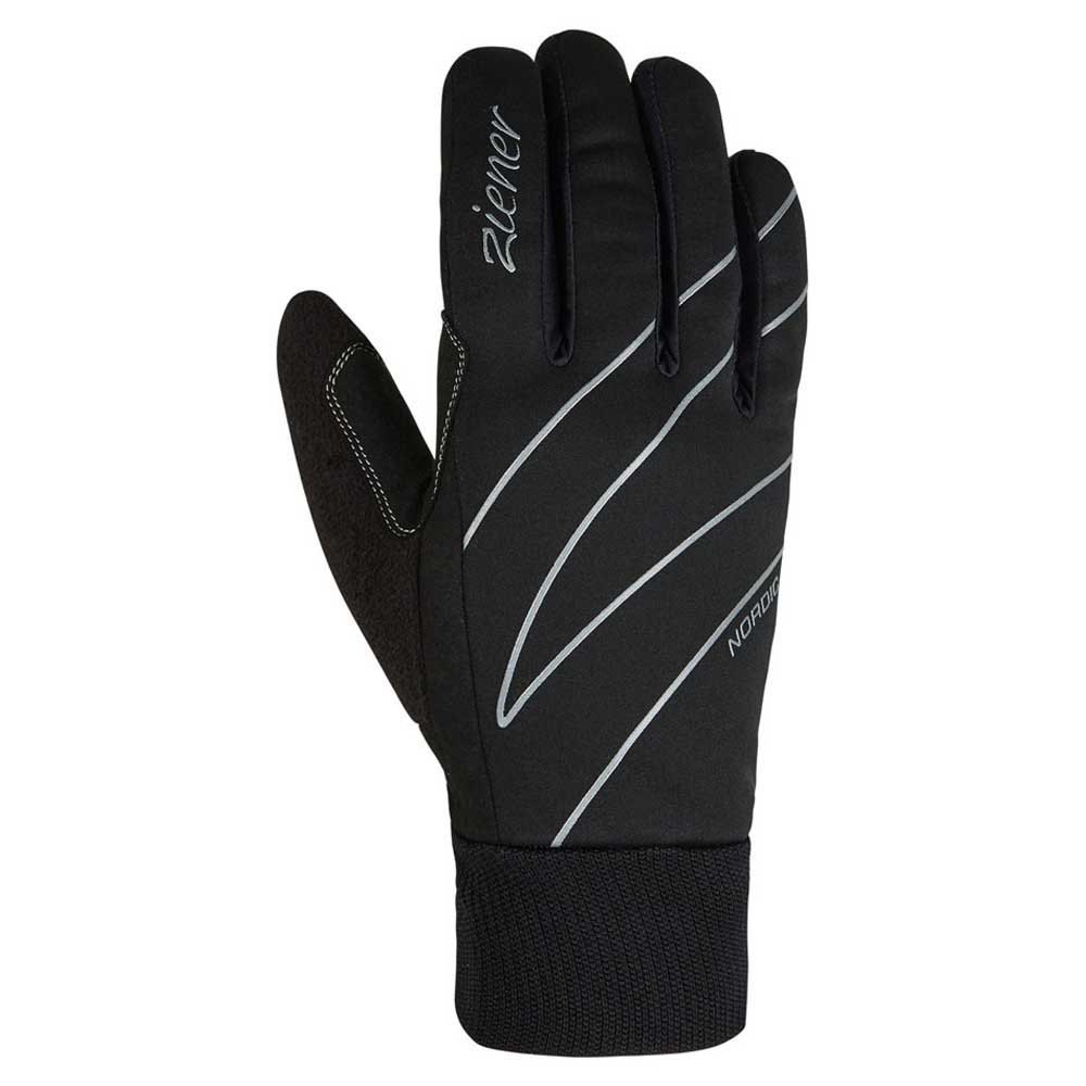 Ziener Unica Crosscountry Gloves Schwarz 6.5 Frau von Ziener