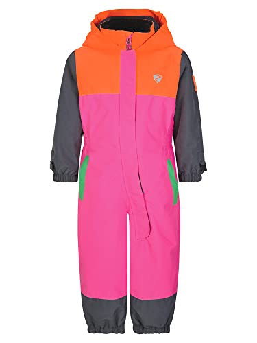 Ziener Unisex Baby ANUP Baby-Kleinkind Schneeanzug/Skioverall | wasserdicht, winddicht, warm, Wolle, bright pink, 104 von Ziener