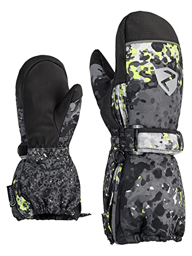 Ziener Unisex Baby LANUP Ski-Handschuhe/Wintersport | wasserdicht, extra warm, Wolle, Galaxy Print, 104 von Ziener