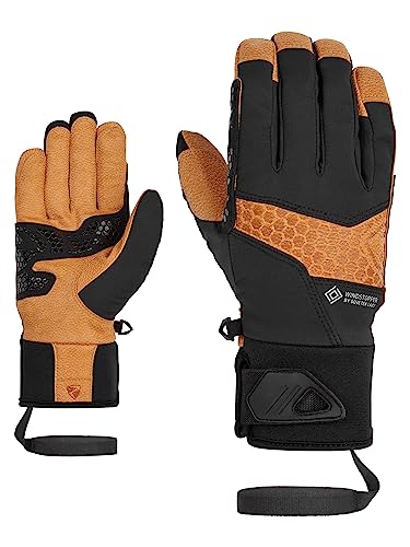 Ziener Unisex GORNER Outdoor-Handschuh/Skitour | atmungsaktiv, funktionell, tan, 6,5 von Ziener