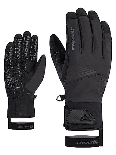 Ziener Unisex GYRNO Outdoor-Handschuh/Skitour | atmungsaktiv, funktionell, Black, 8,5 von Ziener