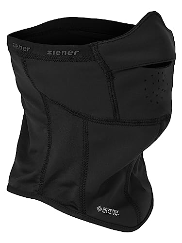 Ziener Unisex Iakovo Underhelmet Skihelm gesichtsmaske Warm Elastisch Soft shell, black, L von Ziener