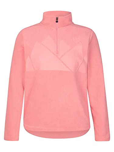 Ziener Unisex Kinder JONKI Skipullover, Skirolli, Funktions-Shirt | Langarm, atmungsaktiv, Fleece, pink Vanilla, 176 von Ziener