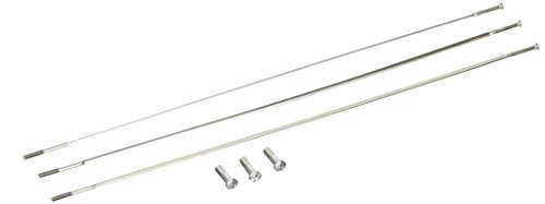Zipp Speiche & Nippel CX Ray Straight Pull externe Silber 248 mm (3 Stück) von Zipp