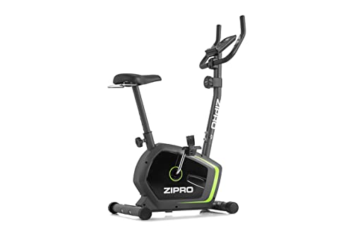 Zipro Erwachsene Magnetisches Fitnessbike Heimtrainer Drift bis 120kg, Schwarz, One Size, einheitsgröße, Abgestimmt auf Ihre Bedürfnisse, Überwachen Sie Ihren Fortschritt von Zipro