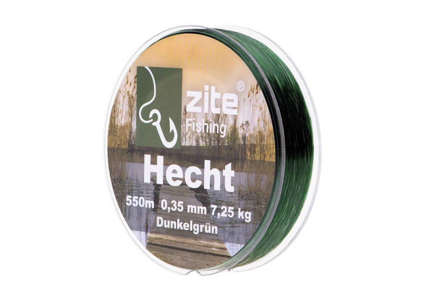Zite Angelschnur 0,30mm 550m - Hechtschnur Ansitzangeln & Spinnfischen - Nylonschnur von Zite