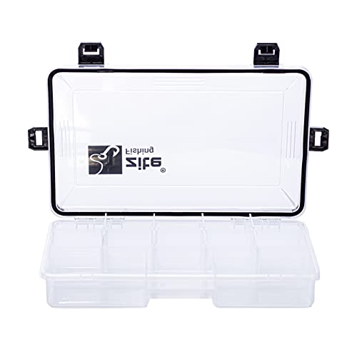 Zite Fishing Tackle-Box Wasserdicht - Kunstköder-Box Angelbox Tacklebox für Angel-Zubehör Hardbaits & Mehr (27x17x5cm) von Zite