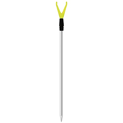 Zite Fishing Teleskop Rutenhalter Angeln 75-135cm – Angelzubehör Rutenauflage Forellen & Karpfen Fischen - Aluminium Rutenständer Schnurlaufkerbe (1 Stück) von Zite