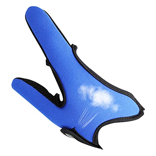 Ziurmut Zwei-Finger-Angelhandschuhe, Anti-Rutsch-Universal-Angelhandschuhe, Atmungsaktive Angelhandschuhe, Handgelenk, elastisches Design zum Angeln, Radfahren, Outdoor usw von Ziurmut