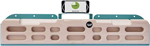 ZlagBoard Evo Braun - Kompaktes effizientes Finger-Trainingsboard, Größe One Size - Farbe Wood von ZlagBoard