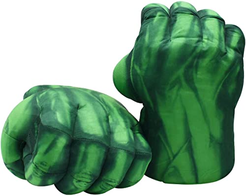 Zliger Hulk-Handschuhe Boxhandschuhe Handschuhe Super Hero Smash Hände Weiche Fäuste Hulk Handschuhe Hulk-Boxhandschuhe für Kinder Damen Männer Herren Frauen（1 Paar） von Zliger