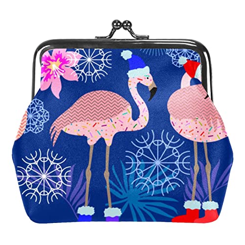 Münzgeldbörsen Vintage Pouch Change Purse Wallets Flamingo Fashion, Siehe Abbildung, Einheitsgröße, Taschen-Organizer von Zltegako