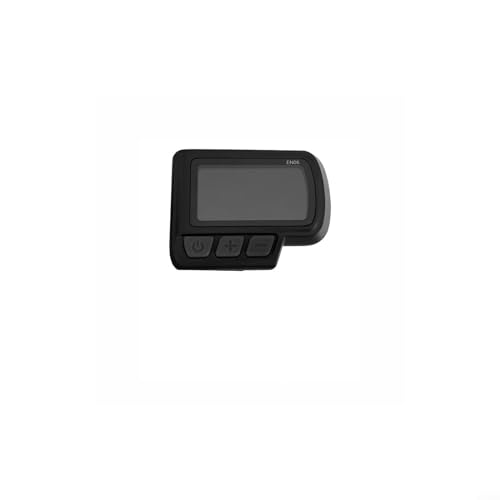 Zoegneer Schwarze elektrische Fahrrad-Anzeige, LCD-Anzeige SMWP-Stecker mit USB für elektrisches Fahrrad oder Roller (SM) von Zoegneer