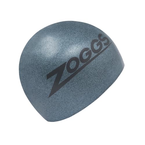 Zoggs Unisex-Adult Easy Fit Eco Cap Swimming, Silver von Zoggs