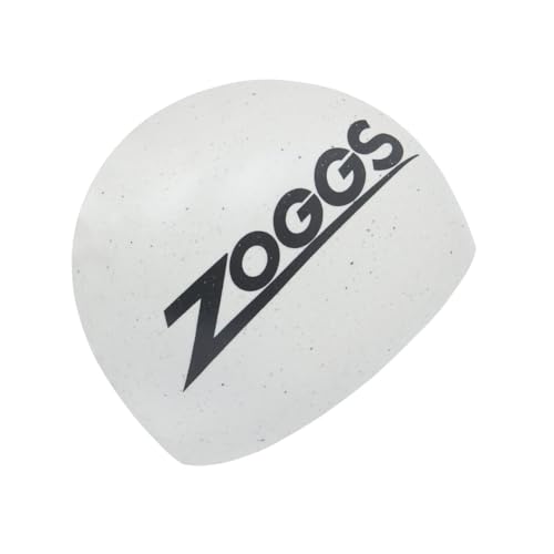 Zoggs Unisex-Adult Easy Fit Eco Cap Swimming, White von Zoggs