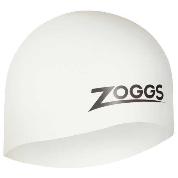 Zoggs - Easy Fit Silicone Cap - Badekappe weiß von Zoggs