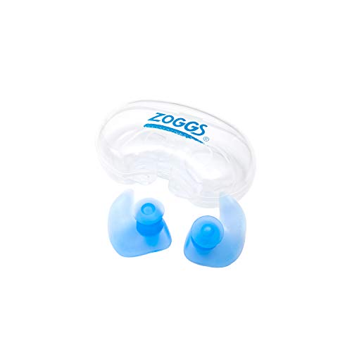 Zoggs Aqua Plugz, Ohrstöpsel zum Schwimmen, wiederverwendbare Silikon-Ohrstöpsel ( Verpackung kann variieren ) von Zoggs