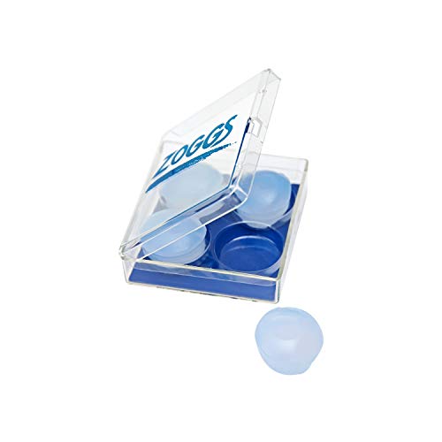 Zoggs Erwachsene Ohrstöpsel Silicone, Blau, Standard von Zoggs