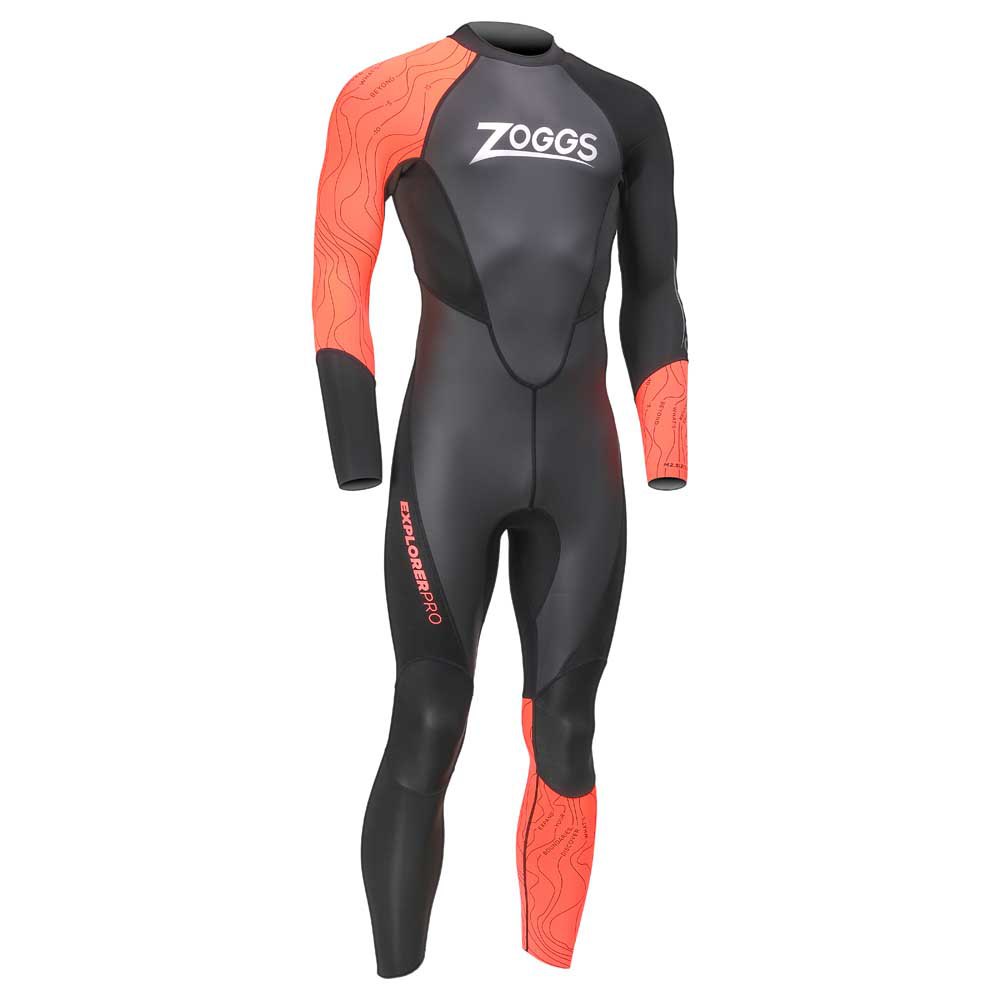 Zoggs Explorer Pro Long Sleeve Neoprene Wetsuit Schwarz 2XL von Zoggs