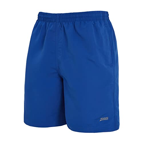 Zoggs Herren Swim Short Penrith Speed Blue 43,2 cm – Größe M, M von Zoggs