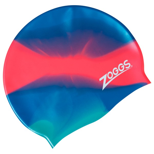 Zoggs - Kid's Silicone Cap Multi Colour - Badekappe blau/rot von Zoggs