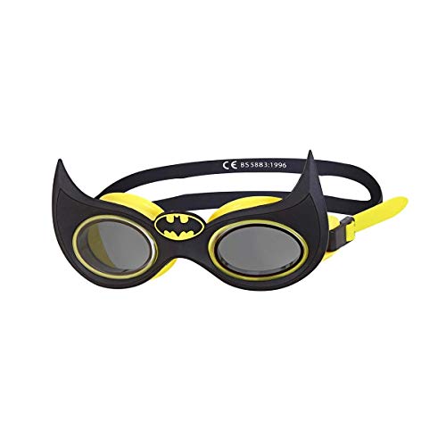 Zoggs Kinder Batman-Junior Character Goggle Schwimmbrille, Black, One Size von Zoggs