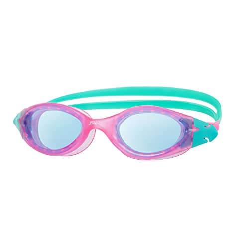 Zoggs Kinder Panorama Junior Schwimmbrille mit UV-Schutz, Weitblick und Anti-Beschlag (6-14 Jahre) von Zoggs