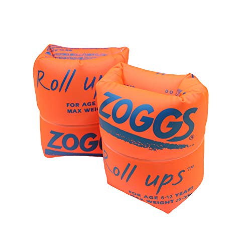 Zoggs Kinder Roll Ups-1-6 Schwimmflügel, Orange, 1-6 Jahre von Zoggs