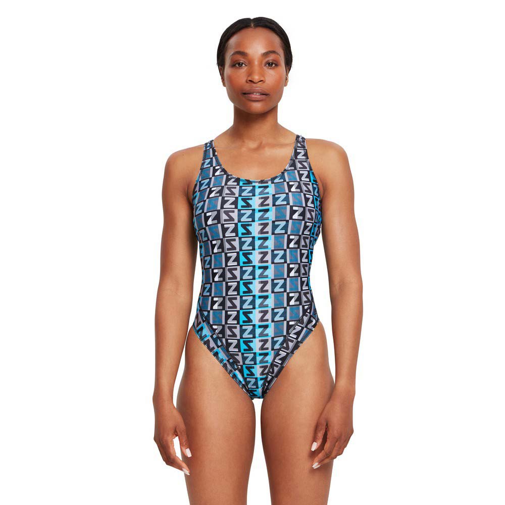 Zoggs Master Back Ecolast+ Swimsuit Blau 36 Frau von Zoggs