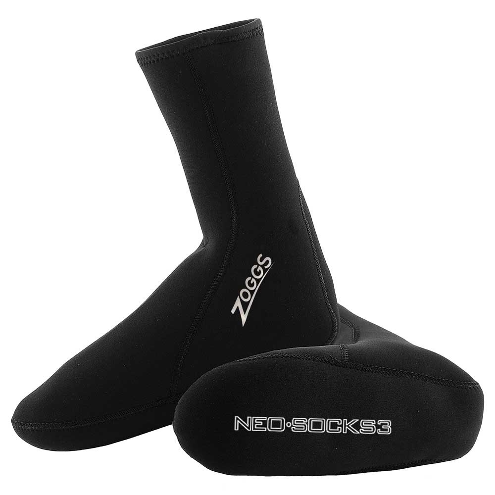 Zoggs Neo Socks 3 Unisex Schwarz EU 36-37 von Zoggs