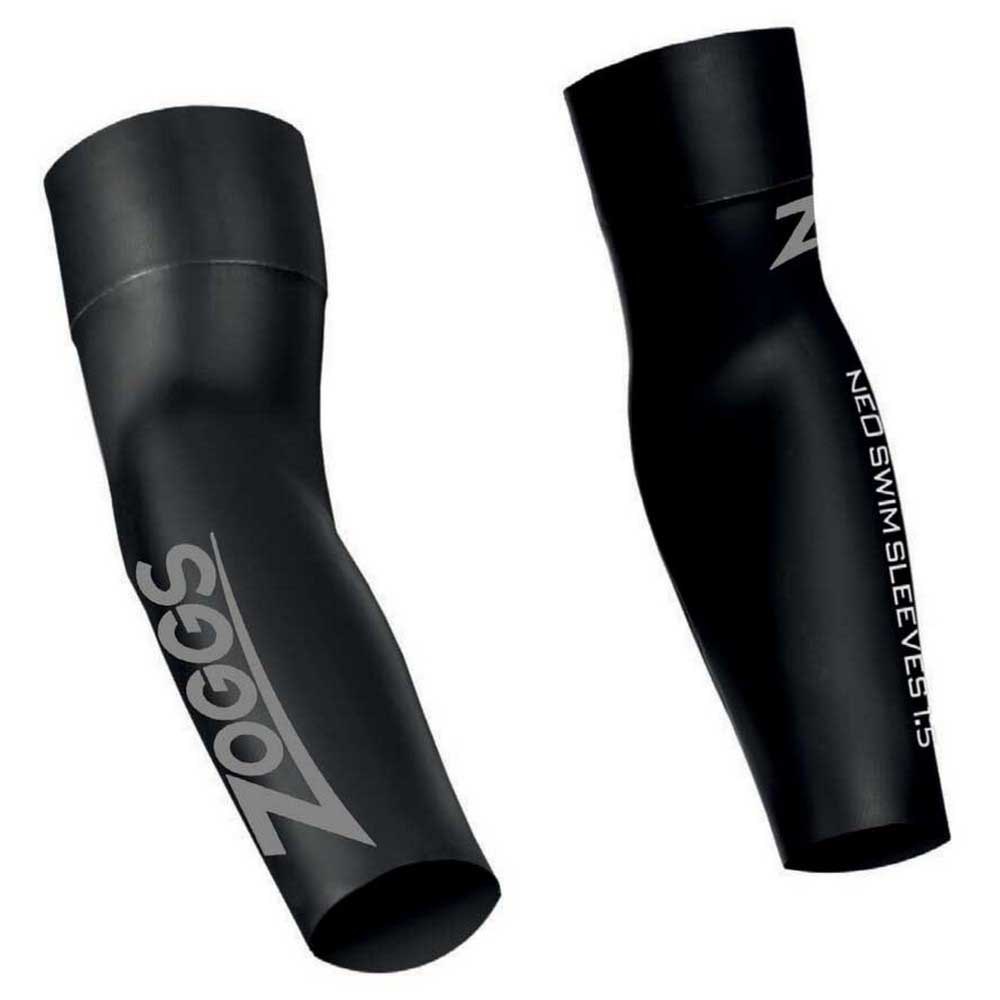 Zoggs Neo Swim Sleeves Neoprene 1.5 Mm Woman Schwarz 2XS-XS Mann von Zoggs