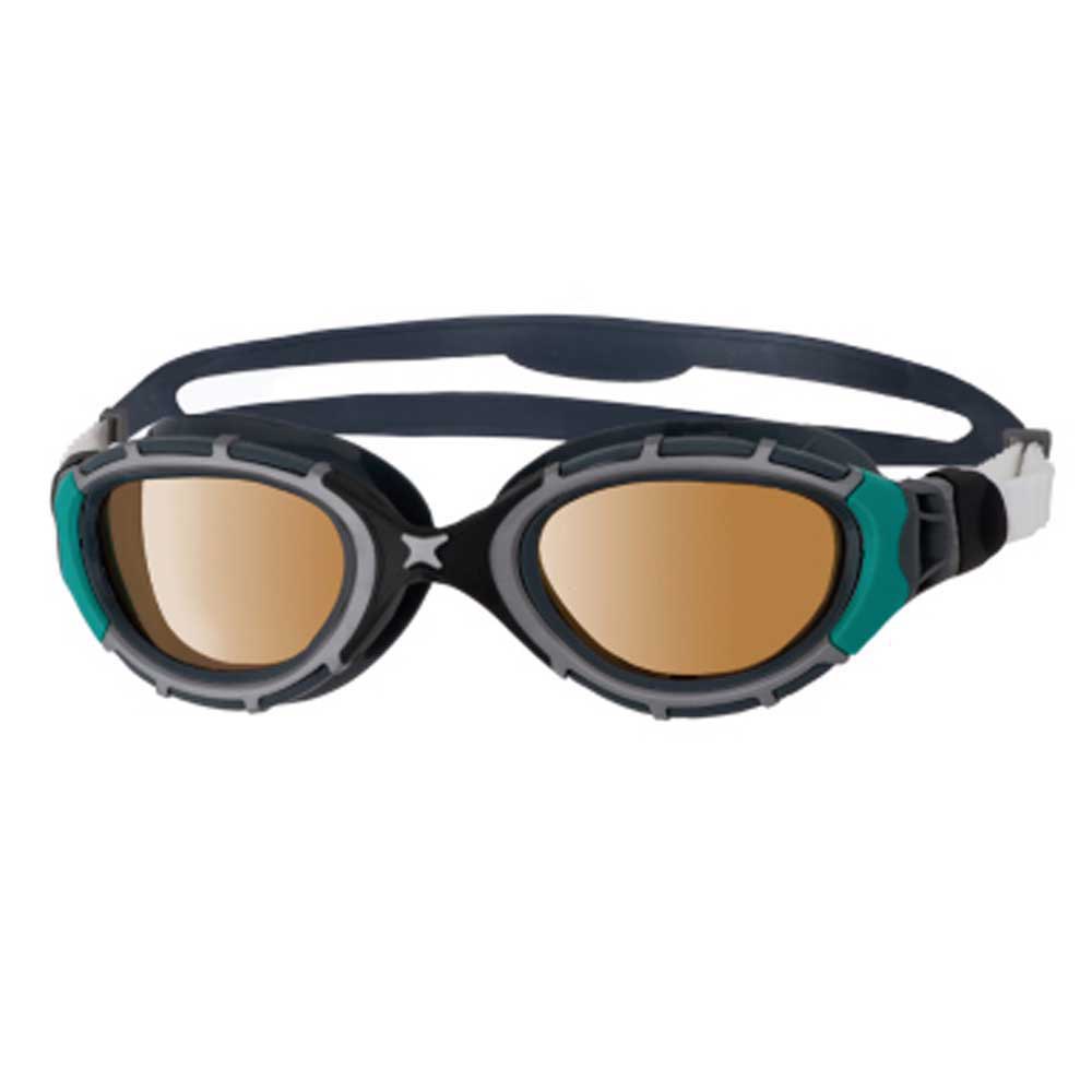 Zoggs Predator Flex Polarized Ultra Swimming Goggles Schwarz Small von Zoggs