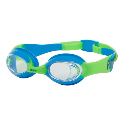Zoggs RNLI x Little Cadet Kinder-Schwimmbrille, UV-Schutz, schnell verstellbar, geteilte Passe, Komfort, Kinderbrillenband, beschlagfrei, klare Schwimmbrillengläser, für Kinder von 0–6 Jahren von Zoggs