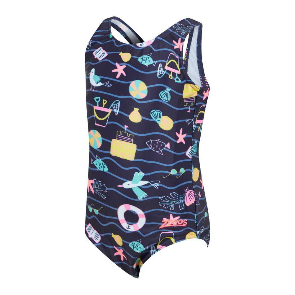 Zoggs Scoopback Swimsuit  3 Years Mädchen von Zoggs