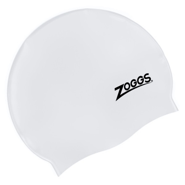 Zoggs - Silicone Cap - Badekappe weiß von Zoggs