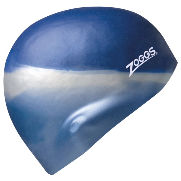 Zoggs - Silicone Cap Multi Colour - Badekappe blau/grau von Zoggs