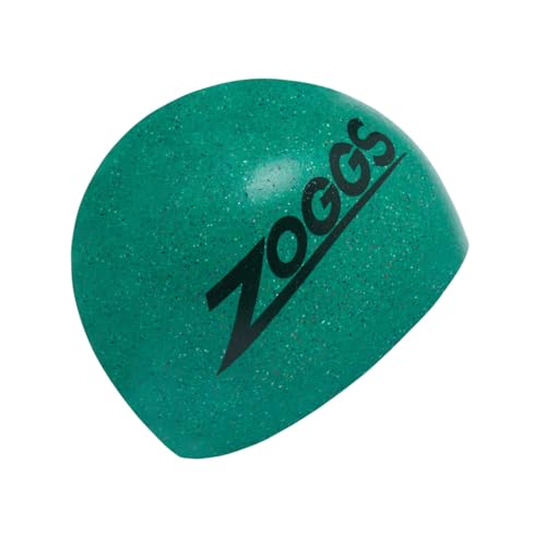 Zoggs Unisex-Adult Easy Fit Eco Cap Swimming, Green von Zoggs