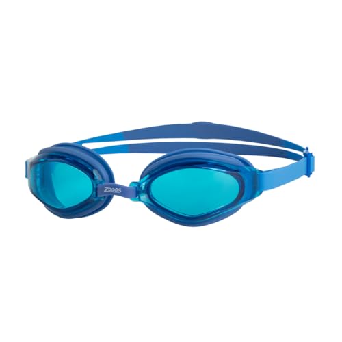 Zoggs Unisex-Adult Endura Max Swimming Goggles, Blue/Light Blue/Tint Blue von Zoggs