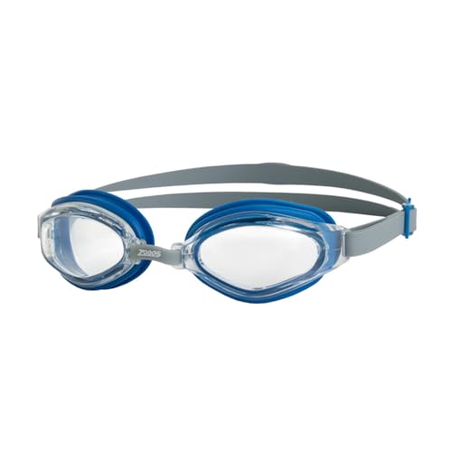 Zoggs Unisex-Adult Endura Max Swimming Goggles, Grey/Blue/Clear von Zoggs