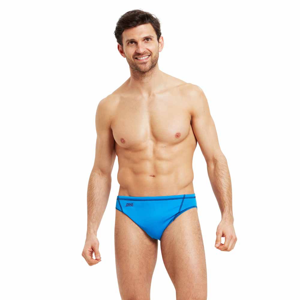 Zoggs Wire Racer Ecolast+ Swimming Brief Blau 30 Mann von Zoggs