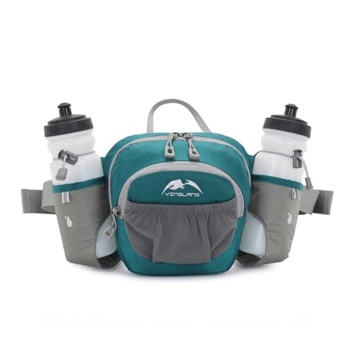 Hüfttasche Herren, Mode Wasserabweisende Bauchtasche, Bauchtasche für Wandern Training im Freien (Color : Drak Green) von Zolito