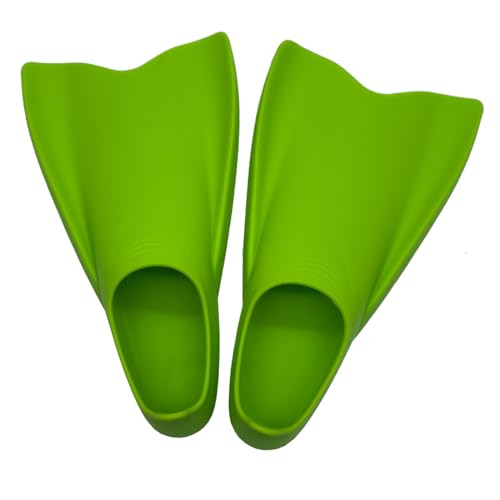 Taucherflossen für Damen & Herren, Leichte Tauchen Tauchflossen, Flossen zum Tauchen, Kinderschwimmen -Grass Green||XL von Zolito