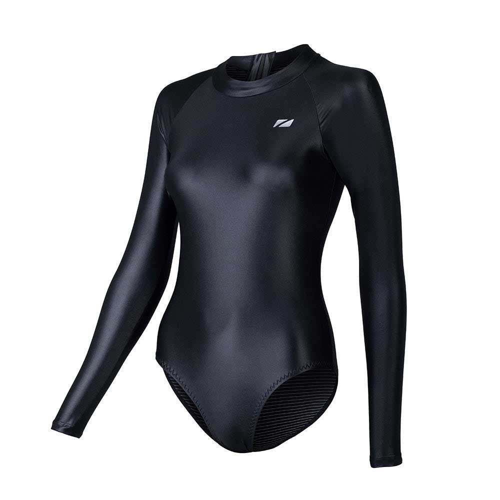 Zone3 Ows Ti+ Thermal High Neck Long Sleeve Swimsuit Schwarz UK 14 Frau von Zone3